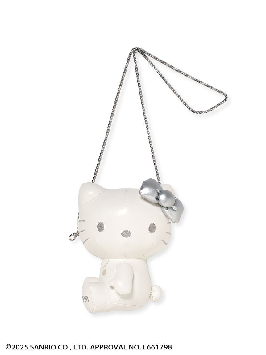FURFUR「【WEB・一部店舗限定カラー】HELLO KITTYぬいぐるみショルダー」|ショルダー・メッセンジャー|WHT