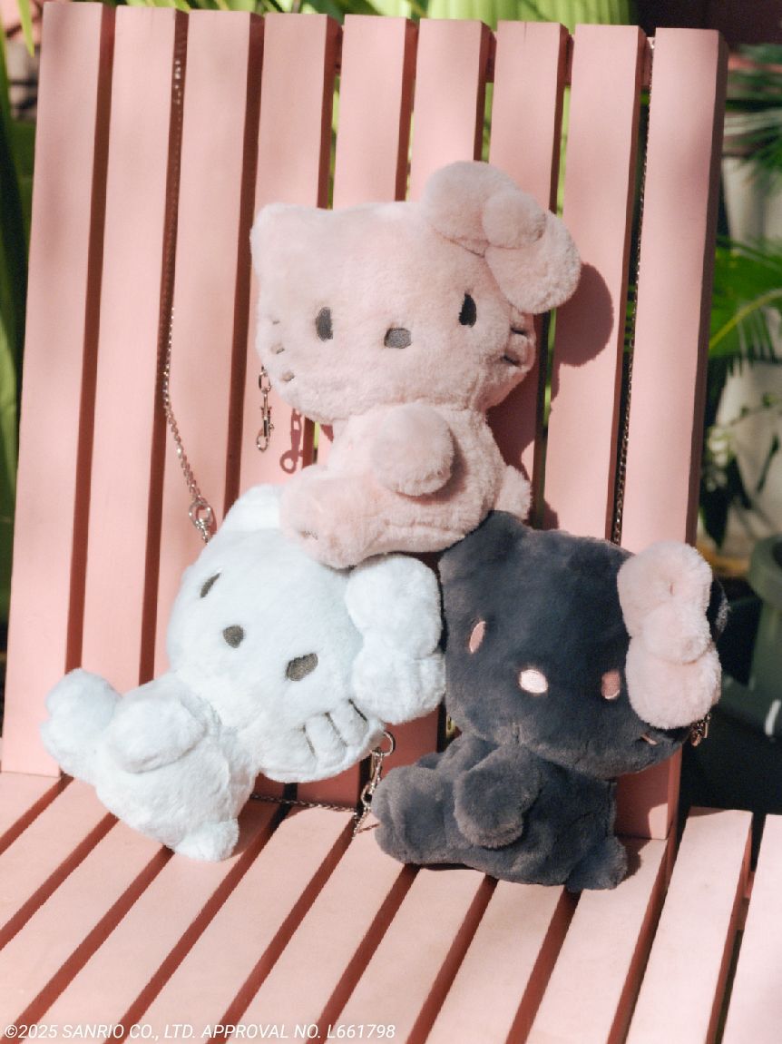 FURFUR「【WEB・一部店舗限定カラー】HELLO KITTYぬいぐるみショルダー」|ショルダー・メッセンジャー|