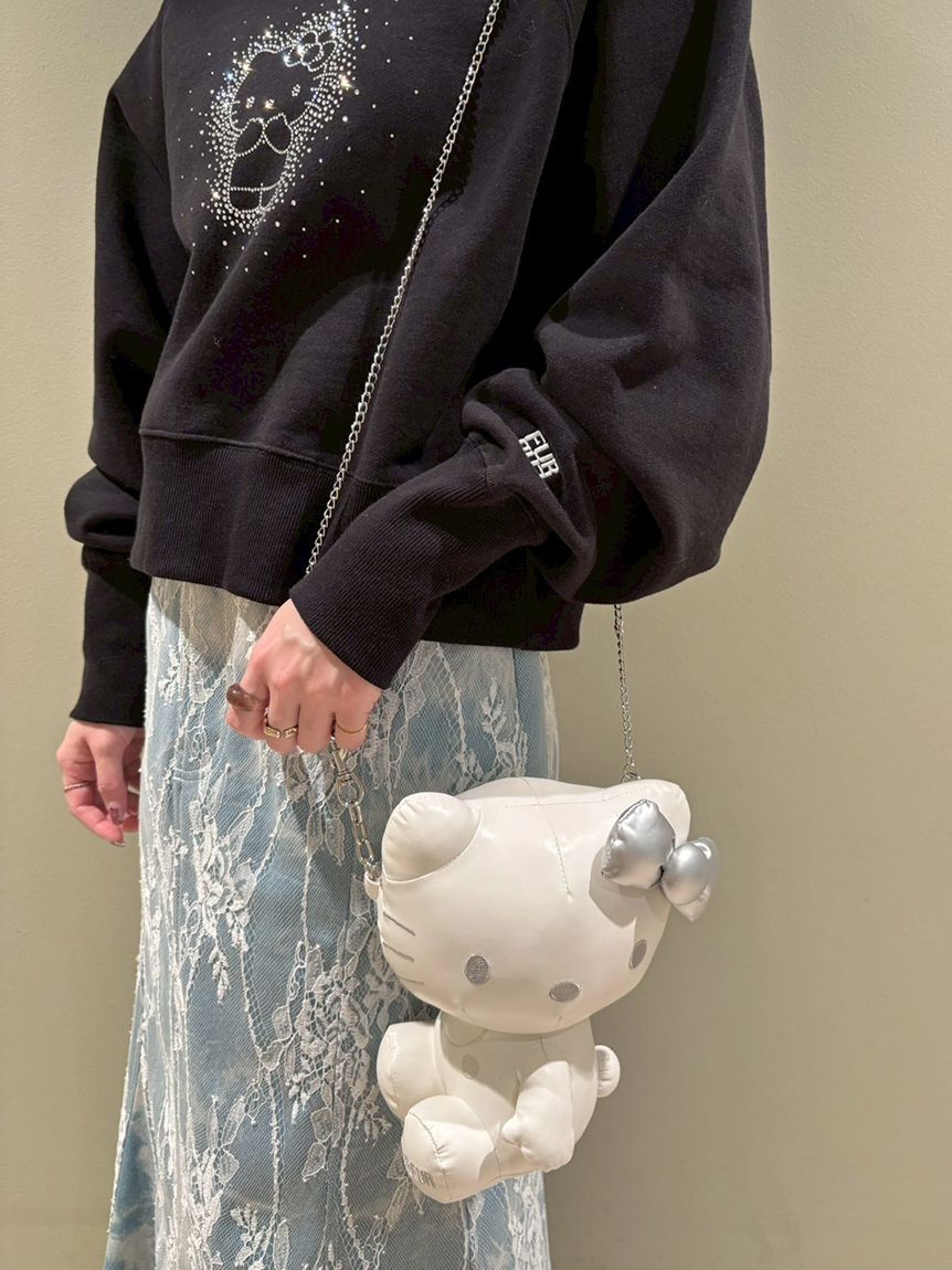 FURFUR「【WEB・一部店舗限定カラー】HELLO KITTYぬいぐるみショルダー」|ショルダー・メッセンジャー|