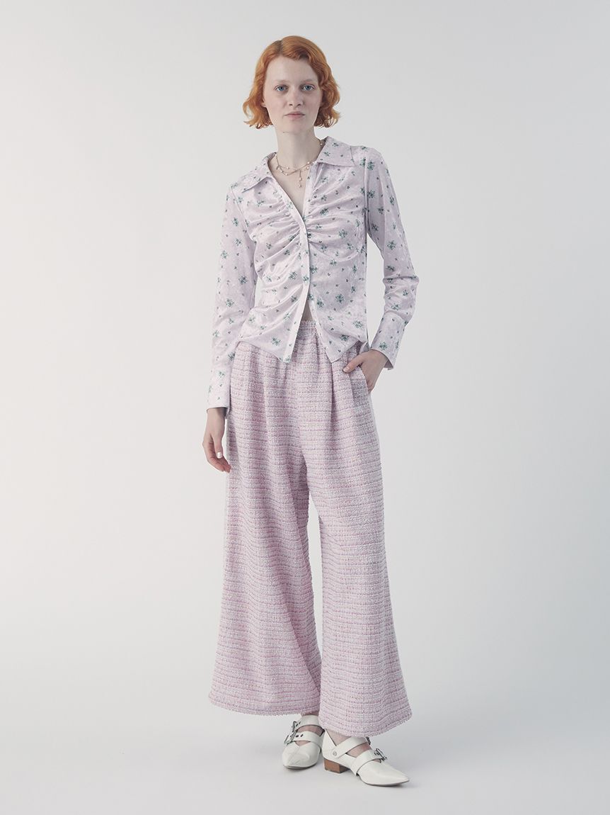 FURFUR「ツイーディトラックパンツ」|チノ|