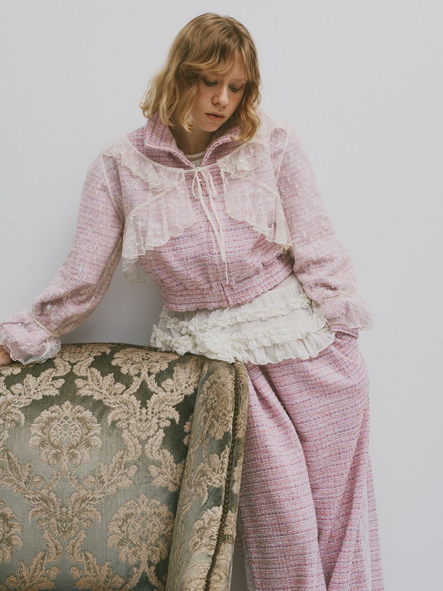 FURFUR「ツイーディトラックパンツ」|チノ|