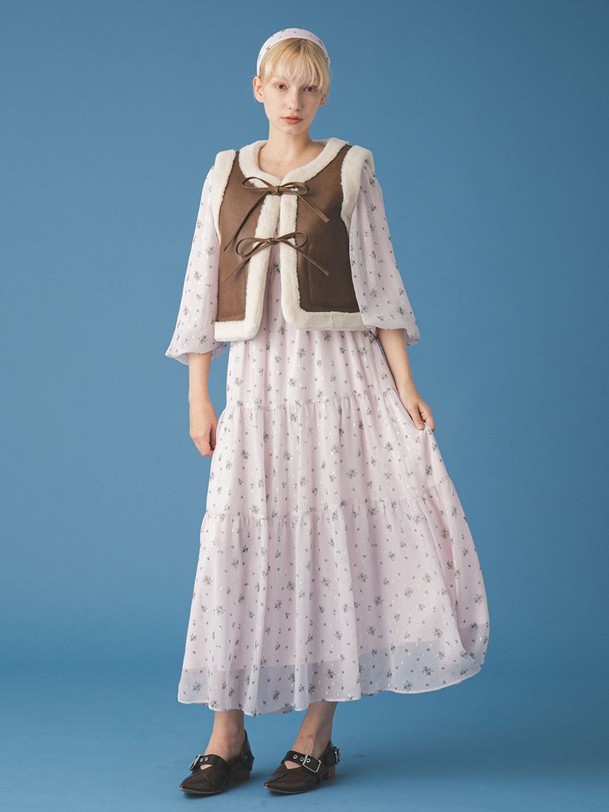 FURFUR「2WAYオリジナルフローラルドレス」|ドレス|