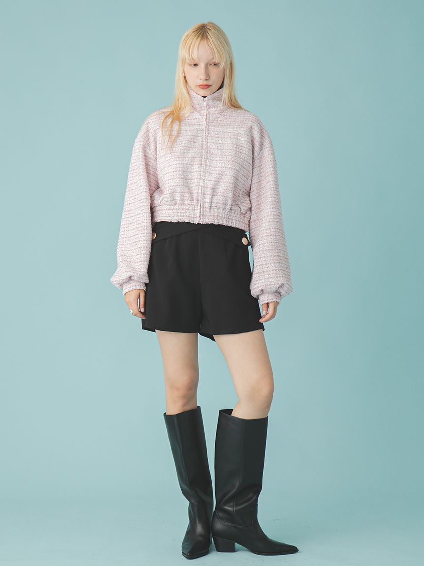 FURFUR「ツイーディトラックブルゾン」|ブルゾン・スタジャン|