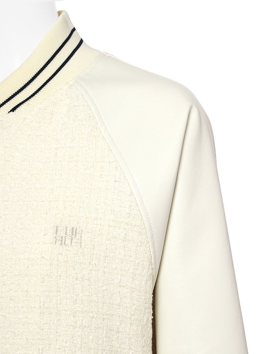 FURFUR「2WAYツイードスタジャン」|ブルゾン・スタジャン|