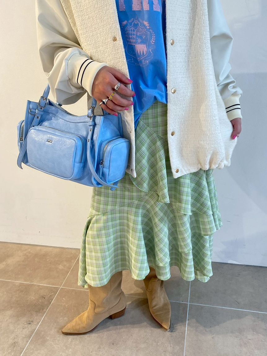 FURFUR「2WAYツイードスタジャン」|ブルゾン・スタジャン|