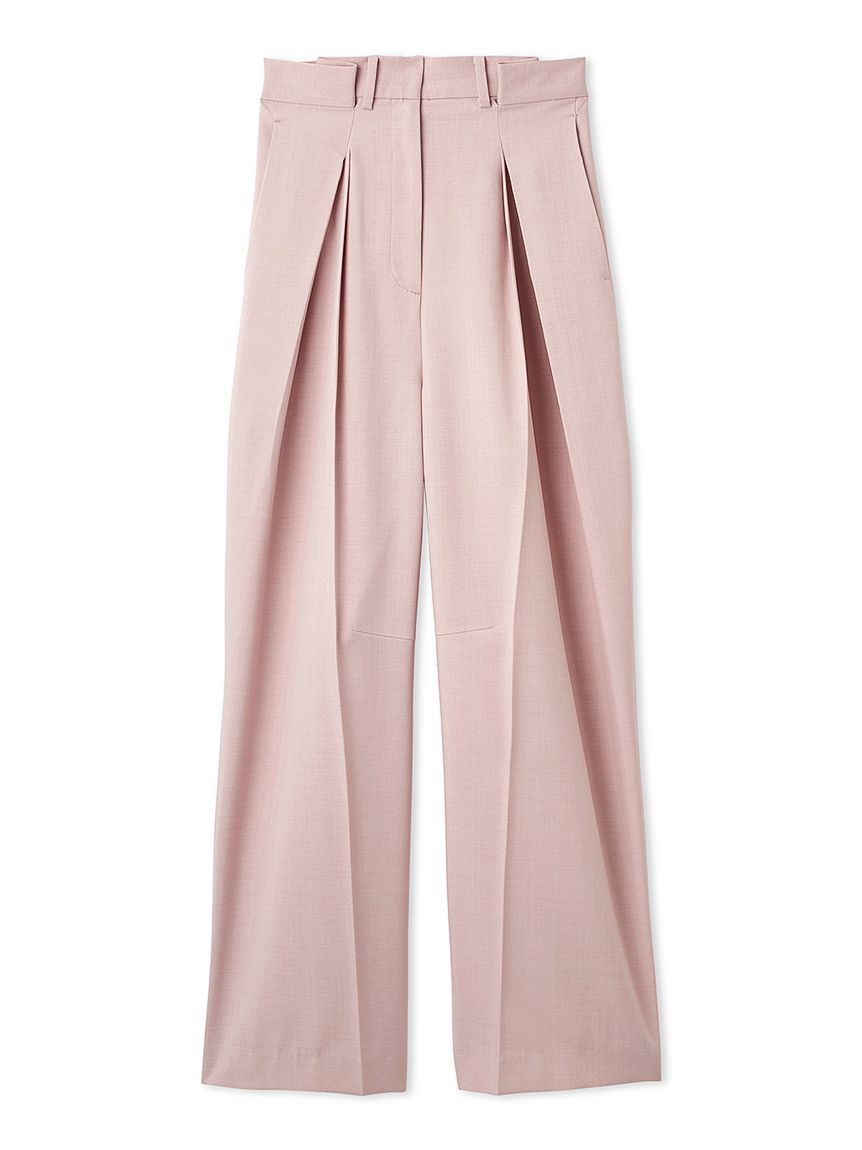 FURFUR「タックデザインワイドスラックス」|チノ|PNK