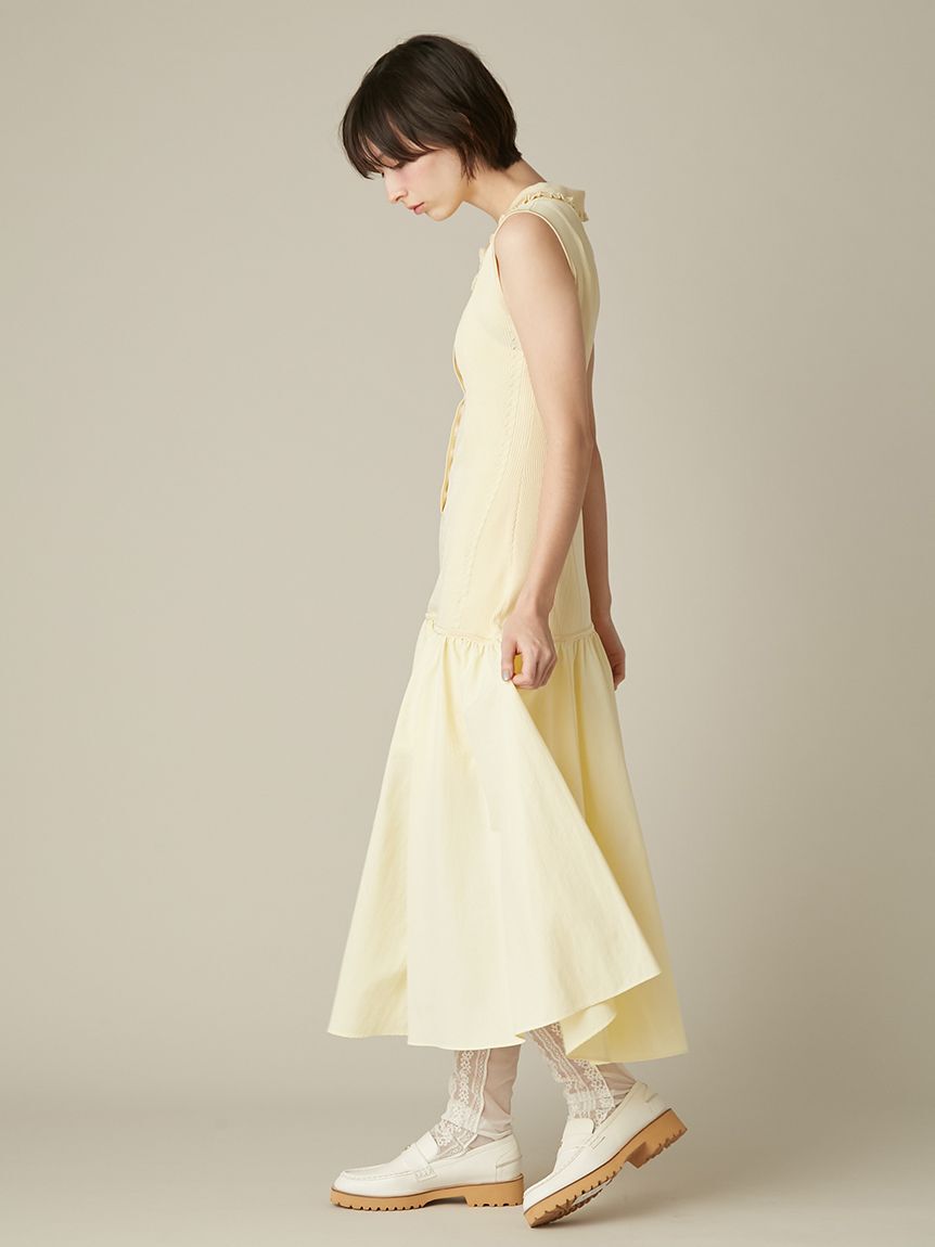 FURFUR「ポロニットワンピース」|ワンピース|