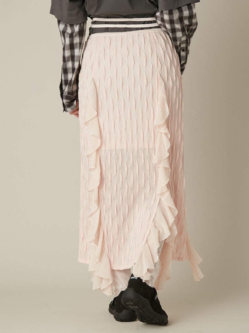 FURFUR「フリルカットスカート」|スカート|