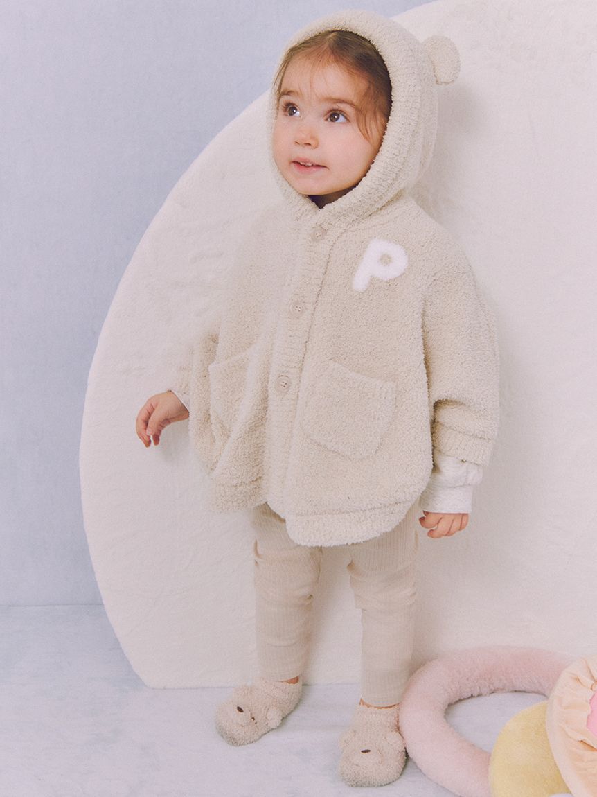 GELATO PIQUE KIDS & BABY「【ONLINE限定カラーあり】【BABY】パウダーベアポンチョ」|その他ベビーウェア|