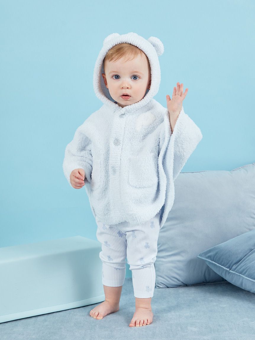GELATO PIQUE KIDS & BABY「【ONLINE限定カラーあり】【BABY】パウダーベアポンチョ」|その他ベビーウェア|