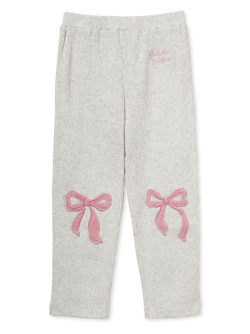 GELATO PIQUE KIDS & BABY「【KIDS】リブアップリケパンツ」|ルームウェア|