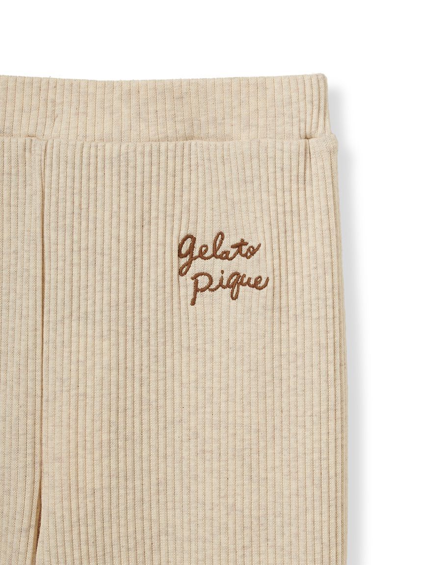 GELATO PIQUE KIDS & BABY「【KIDS】リブアップリケパンツ」|ルームウェア|
