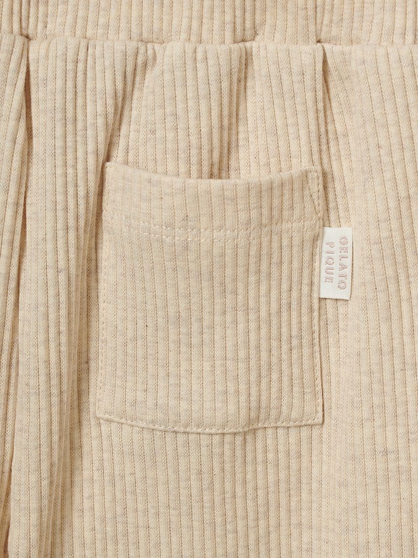 GELATO PIQUE KIDS & BABY「【KIDS】リブアップリケパンツ」|ルームウェア|