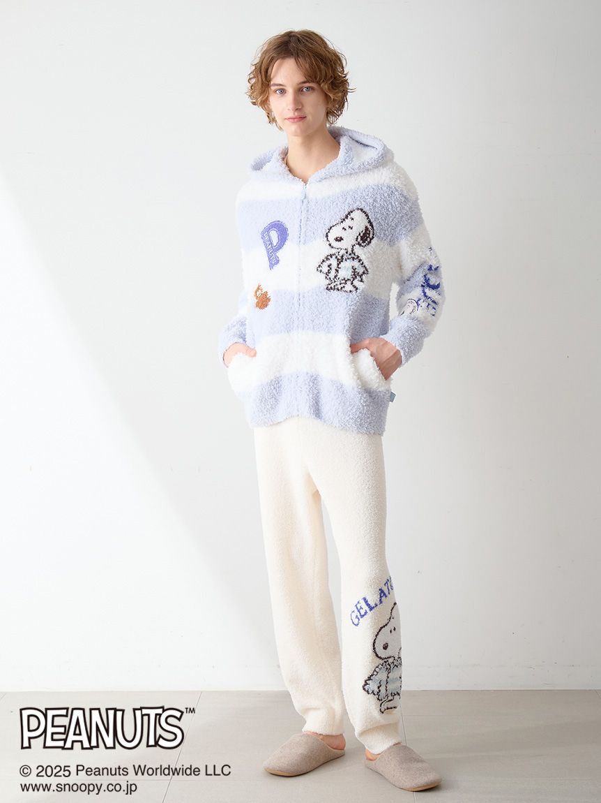 gelato pique「【PEANUTS】【UNISEX】オリジナルアート ジャガードパーカ」|ルームウェア|