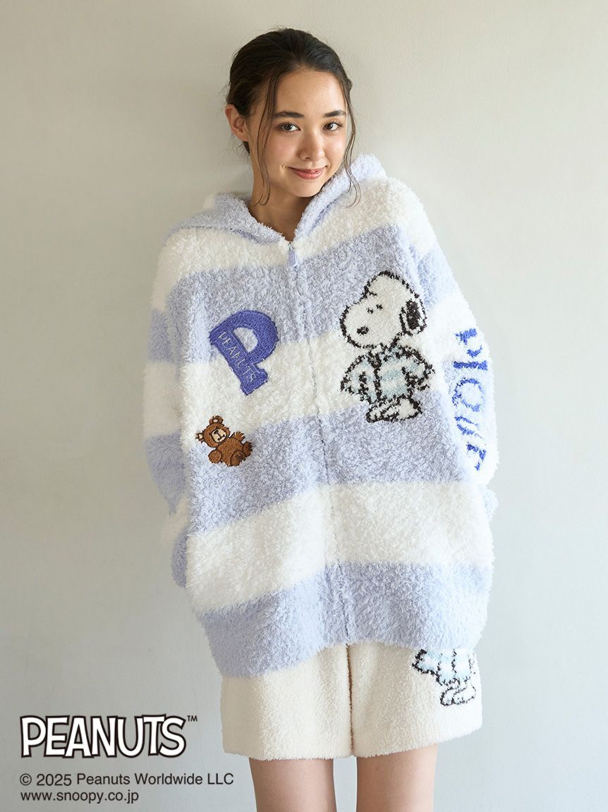 gelato pique「【PEANUTS】【UNISEX】オリジナルアート ジャガードパーカ」|ルームウェア|