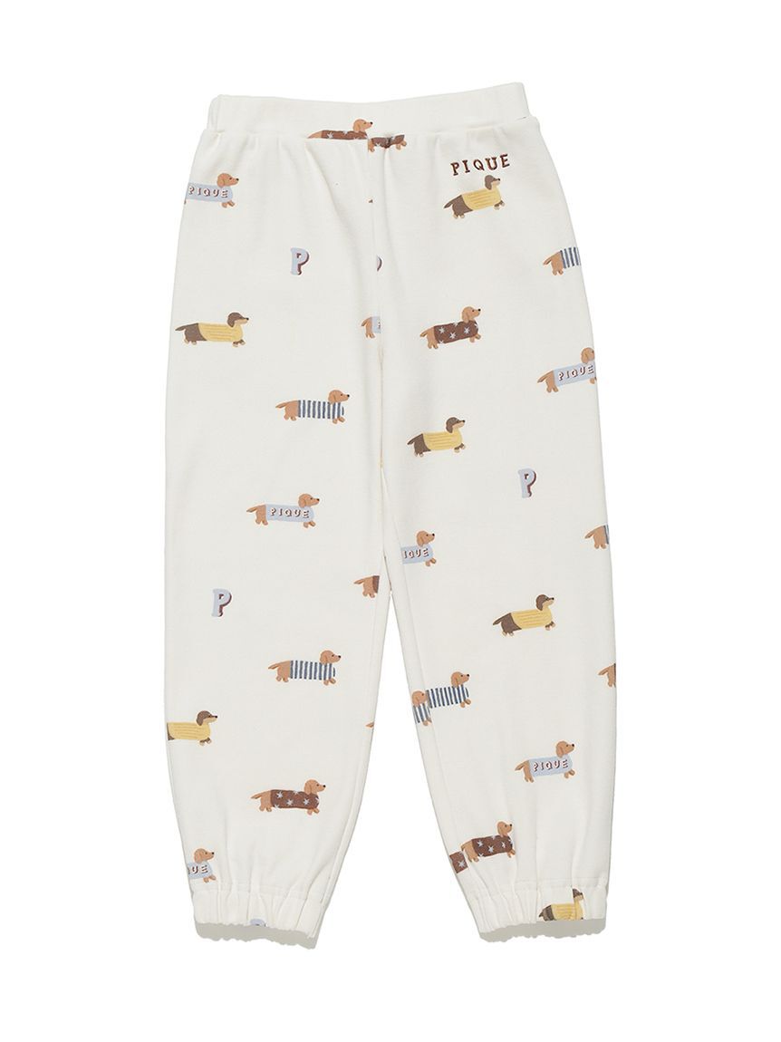 GELATO PIQUE KIDS & BABY「【KIDS】ダックスフンド柄ロングパンツ」|ルームウェア|