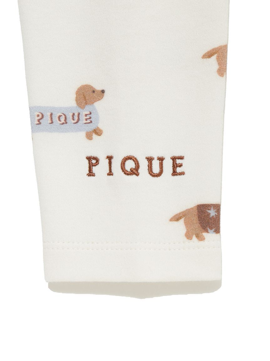 GELATO PIQUE KIDS & BABY「【KIDS】ダックスフンド柄ロンＴ」|ルームウェア|