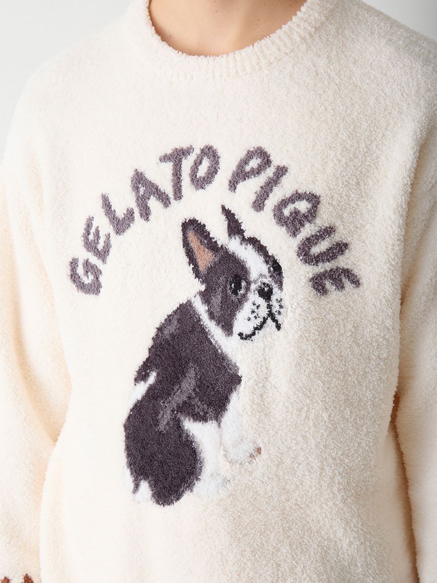 GELATO PIQUE HOMME「【HOMME】パウダーDOGジャガードプルオーバー」|プルオーバー|
