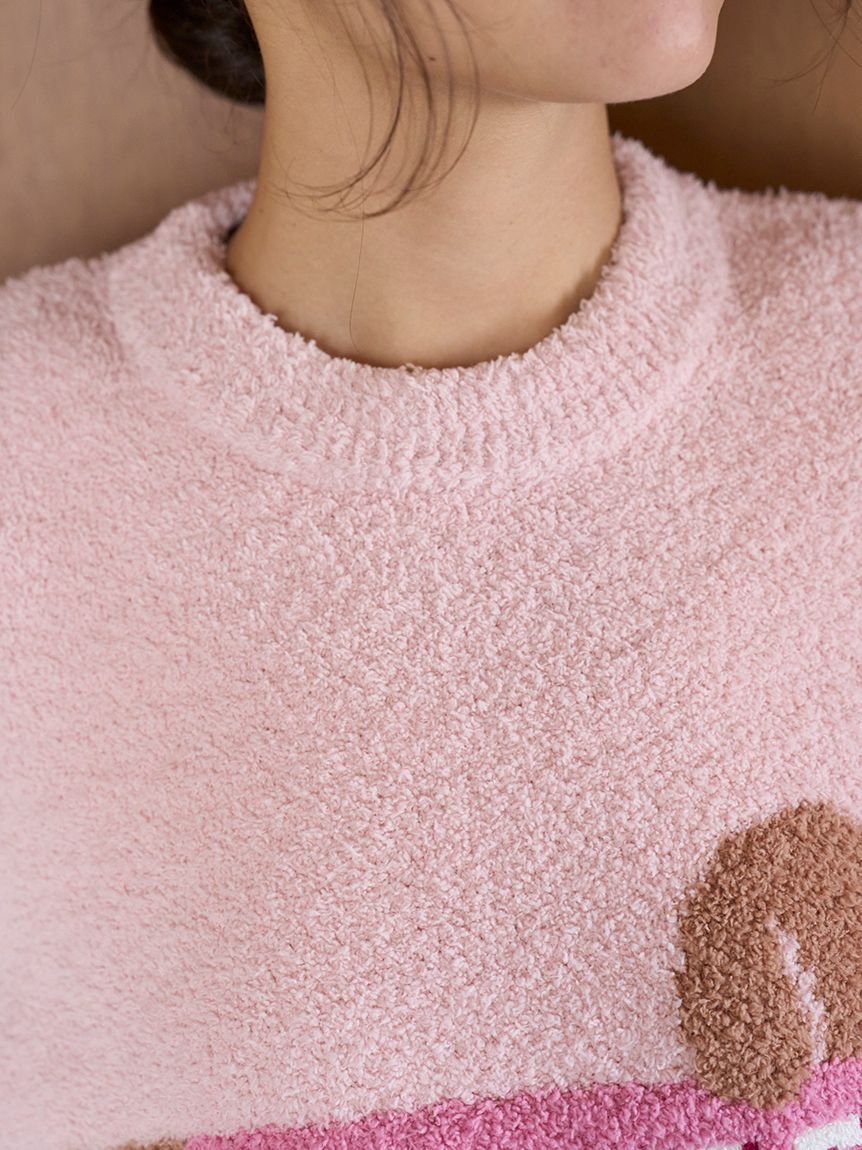 gelato pique「ベビモコダックスフンドジャガードプルオーバー」|ルームウェア|