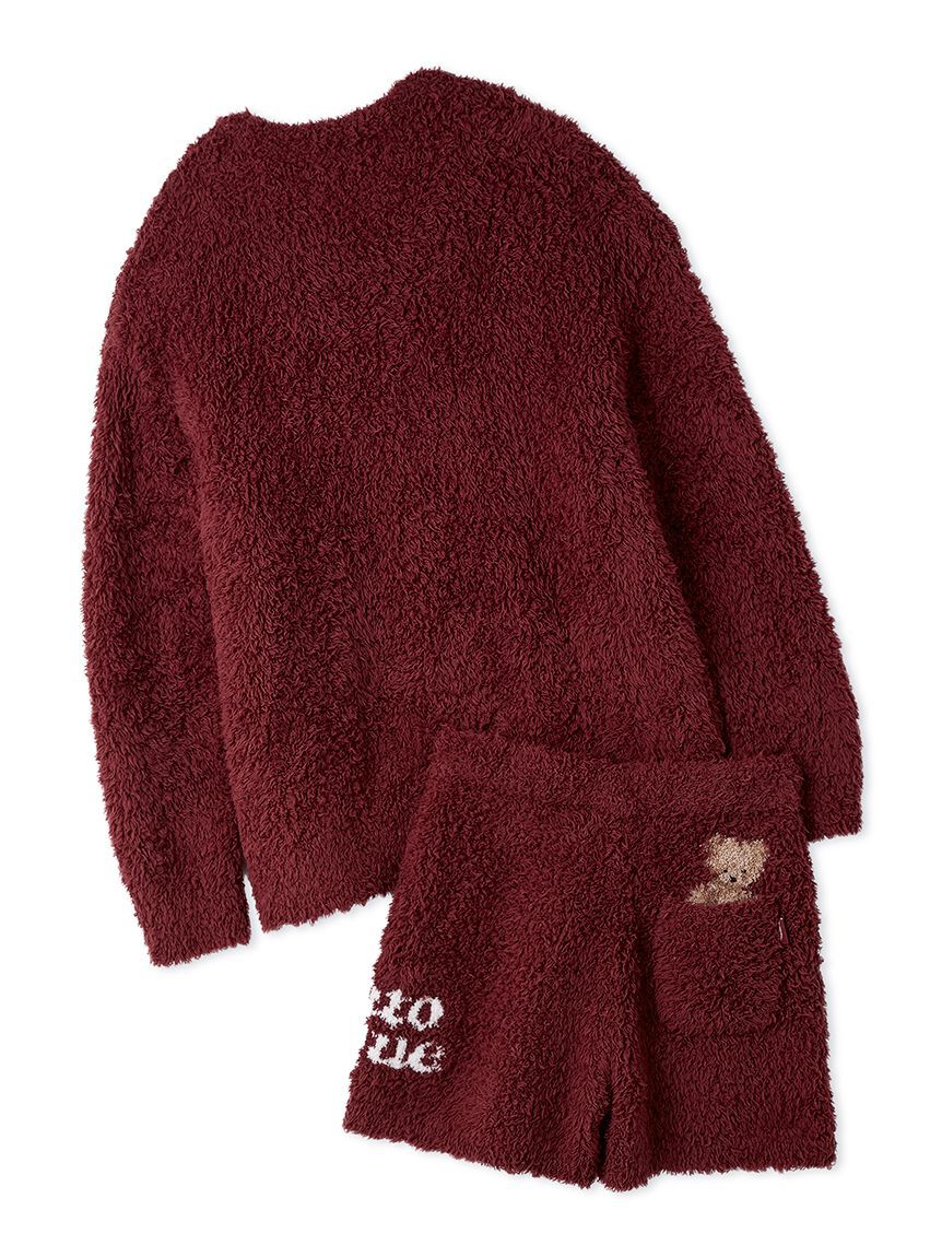 gelato pique「【ONLINE限定】【HOLIDAY】ジェラートスノーベアジャガードプルオーバー＆ショートパンツ」|ルームウェア|