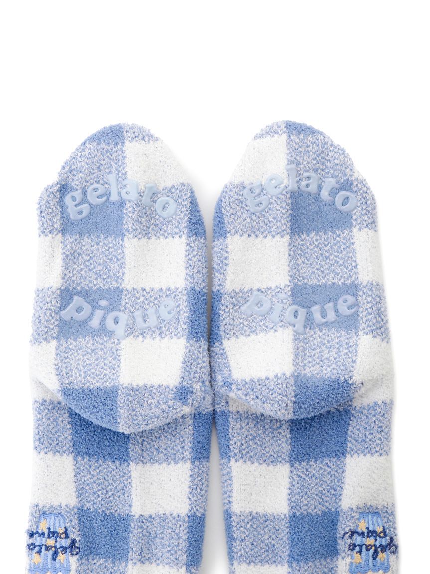 GELATO PIQUE KIDS & BABY「【KIDS】エアリーモコギンガムチェック柄ソックス」|その他|