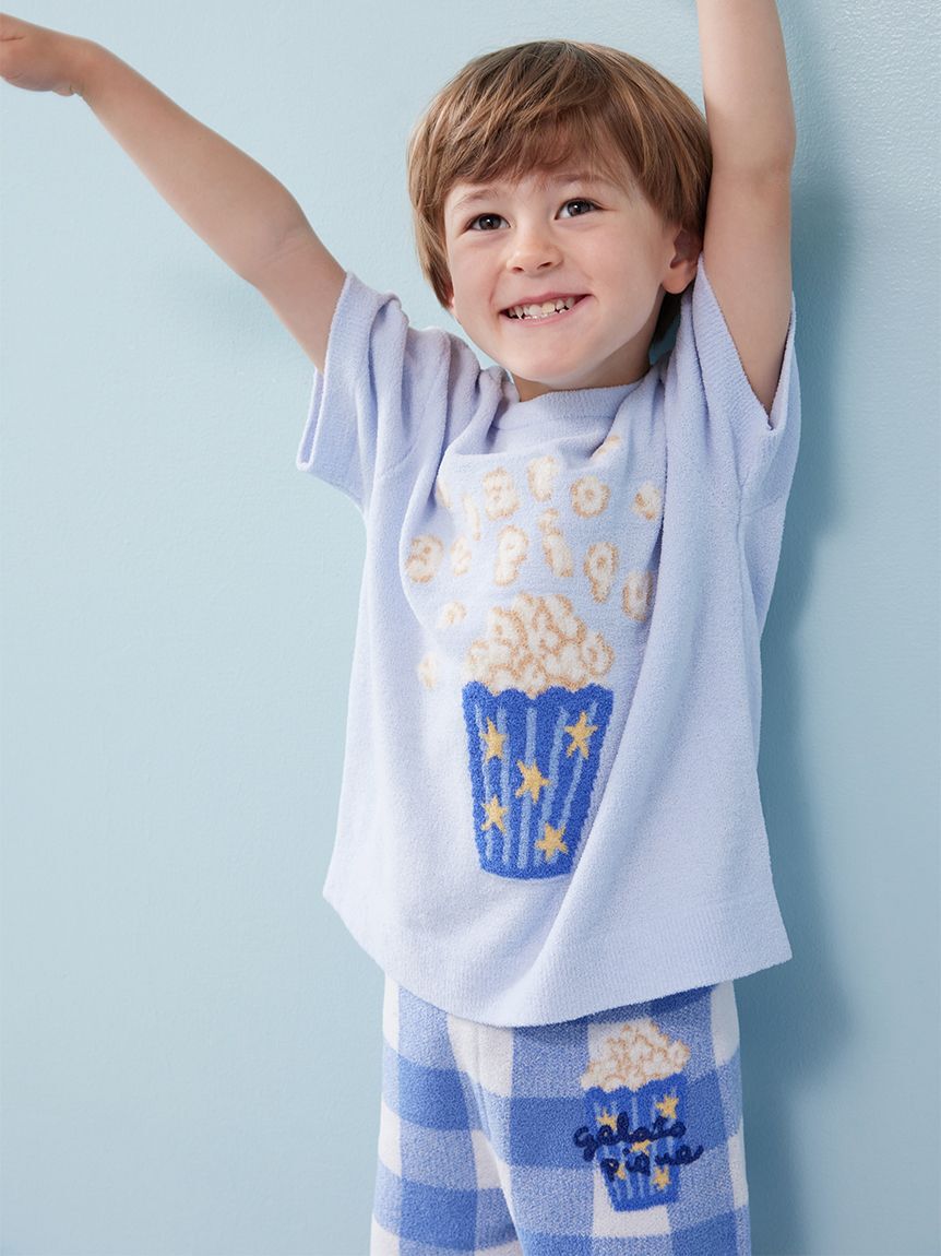 GELATO PIQUE KIDS & BABY「【KIDS】エアリーモコモチーフジャガードプルオーバー」|プルオーバー|