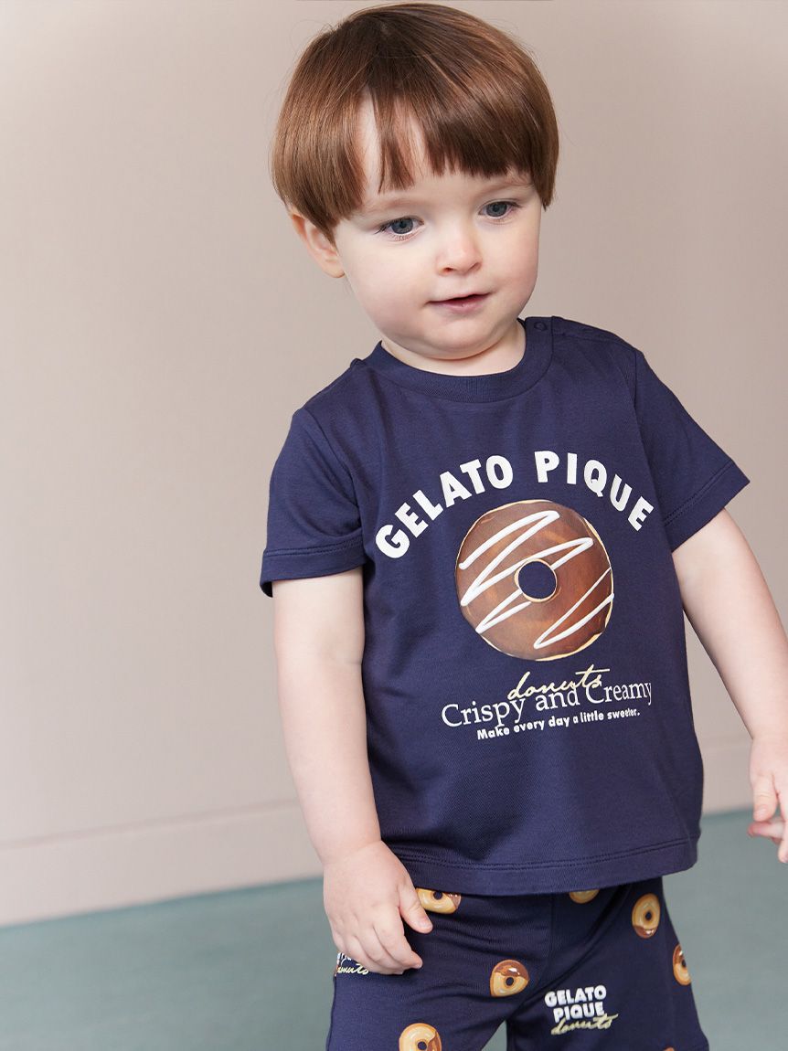 GELATO PIQUE KIDS & BABY「【BABY】ドーナツワンポイントプリントTシャツ」|その他ベビーウェア|