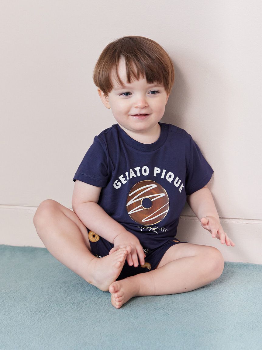 GELATO PIQUE KIDS & BABY「【BABY】ドーナツワンポイントプリントTシャツ」|その他ベビーウェア|