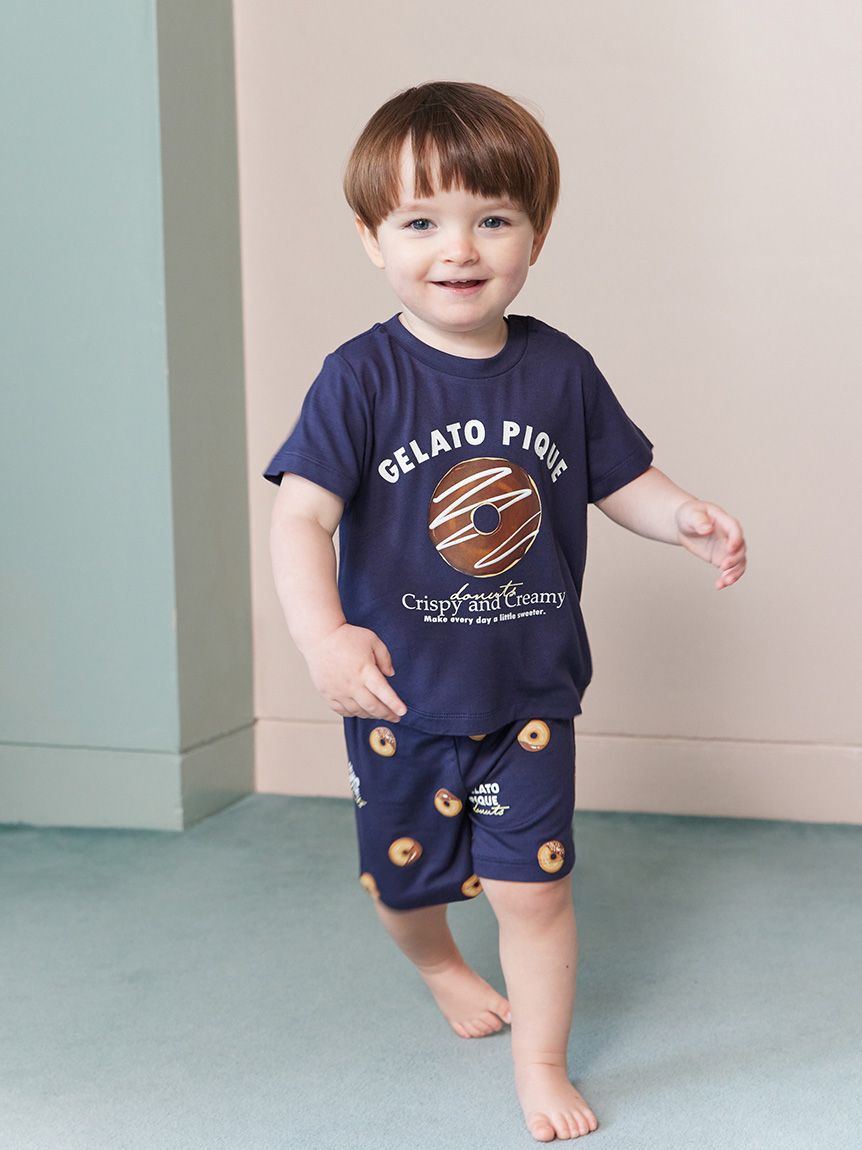 GELATO PIQUE KIDS & BABY「【BABY】ドーナツワンポイントプリントTシャツ」|その他ベビーウェア|