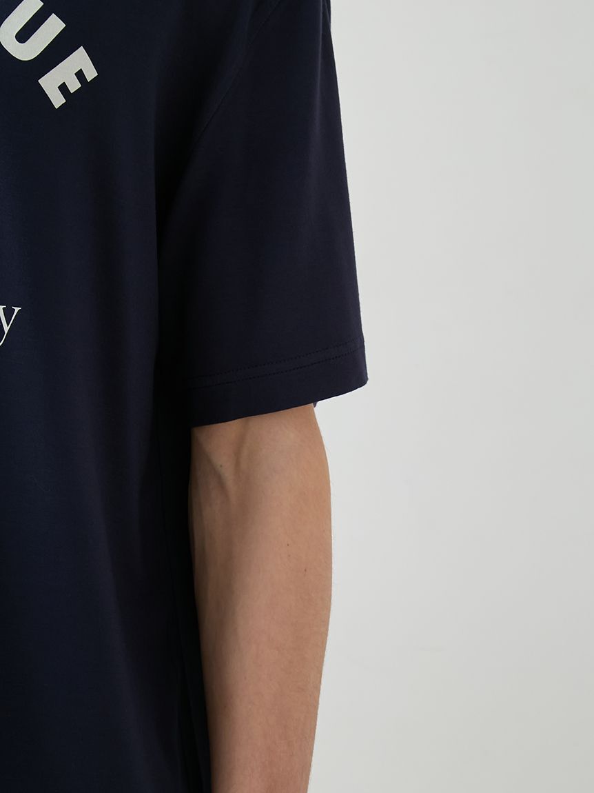 GELATO PIQUE HOMME「【HOMME】ドーナツワンポイントプリントTシャツ」|ルームウェア|