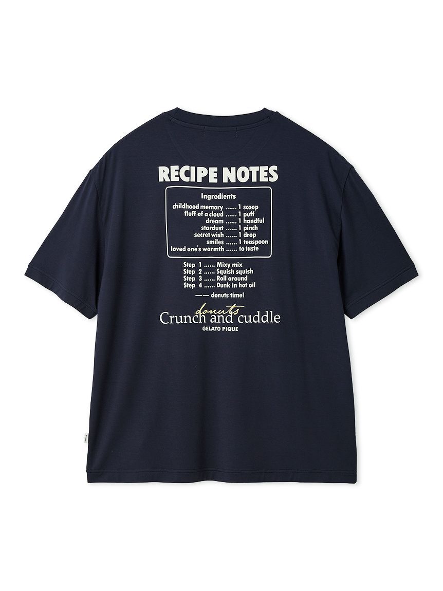 GELATO PIQUE HOMME「【HOMME】ドーナツワンポイントプリントTシャツ」|ルームウェア|