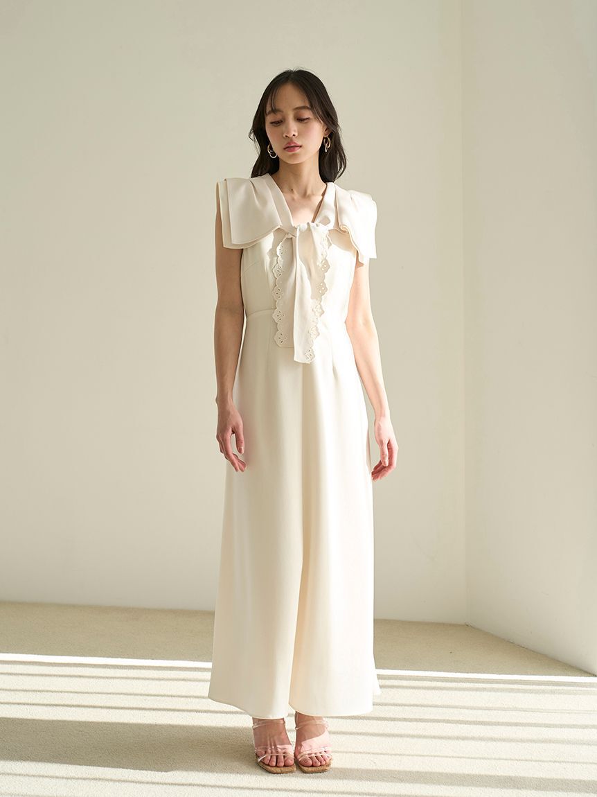 SNIDEL「【00サイズあり】セーラースカーフワンピース」|ワンピース|