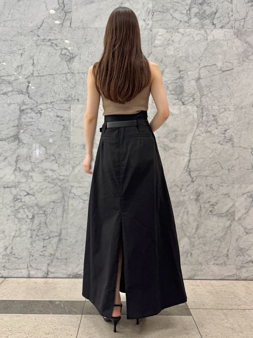 SNIDEL「チノワイドスカート」|スカート|