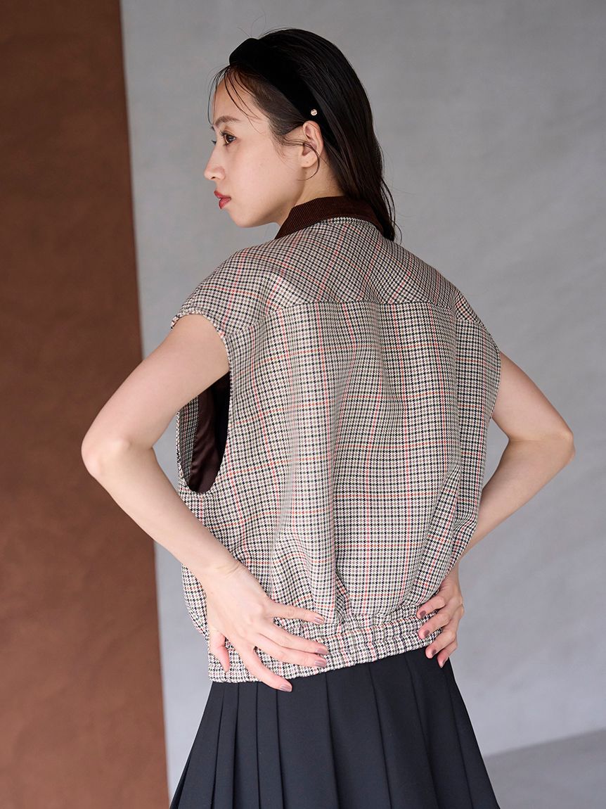 SNIDEL「バリエジレブルゾン」|ダウンベスト・ベスト|