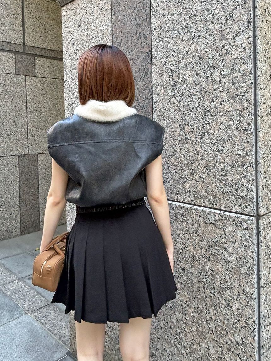 SNIDEL「バリエジレブルゾン」|ダウンベスト・ベスト|