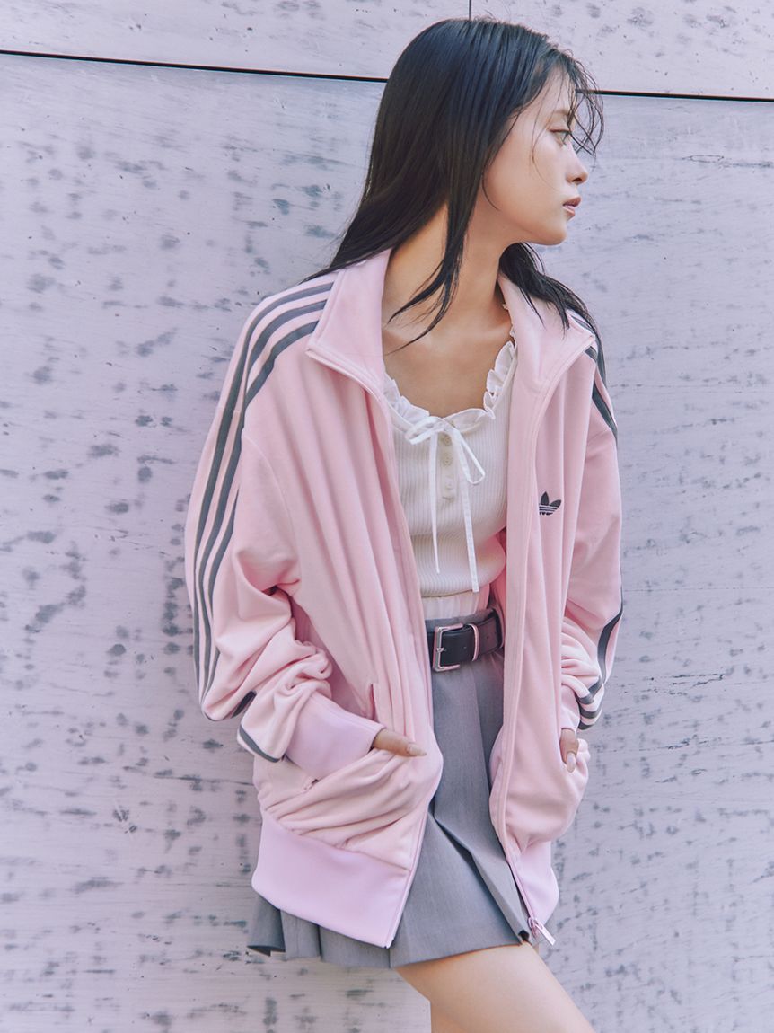 SNIDEL「【WEB限定カラーあり】フリルドッキングニットプルオーバー」|ニット・セーター|