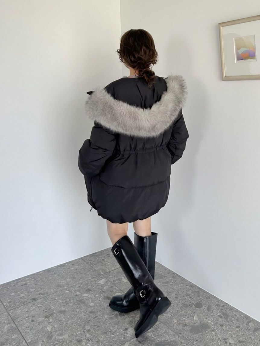 SNIDEL「【WEB限定カラーあり】西川フードファーミドルダウン」|ダウン|