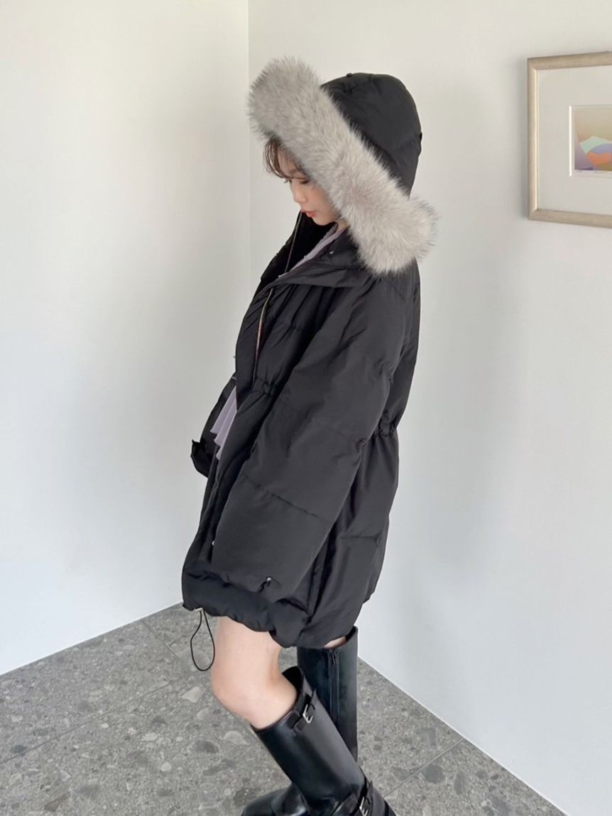 SNIDEL「【WEB限定カラーあり】西川フードファーミドルダウン」|ダウン|