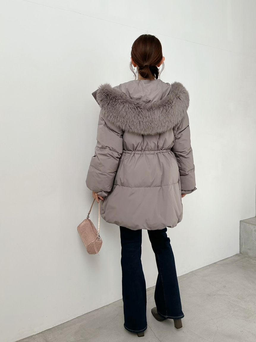 SNIDEL「【WEB限定カラーあり】西川フードファーミドルダウン」|ダウン|