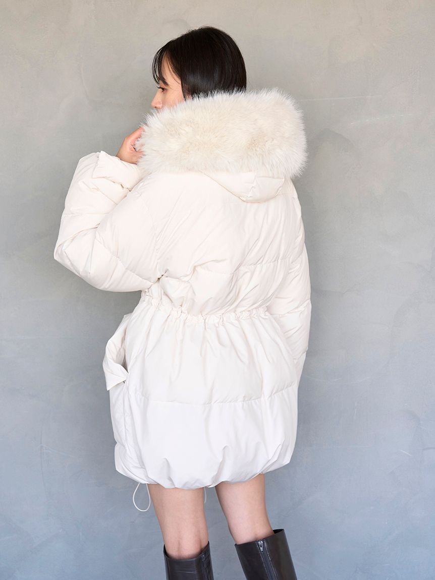 SNIDEL「【WEB限定カラーあり】西川フードファーミドルダウン」|ダウン|