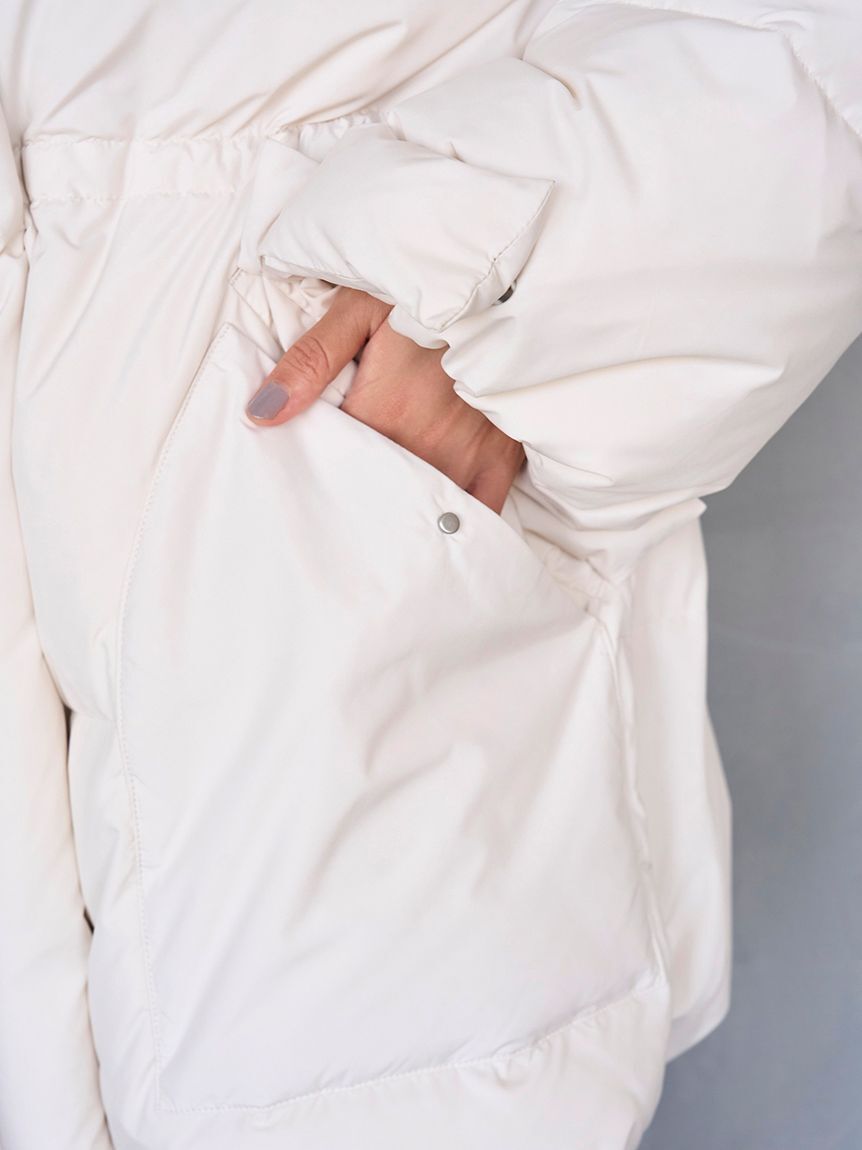 SNIDEL「【WEB限定カラーあり】西川フードファーミドルダウン」|ダウン|