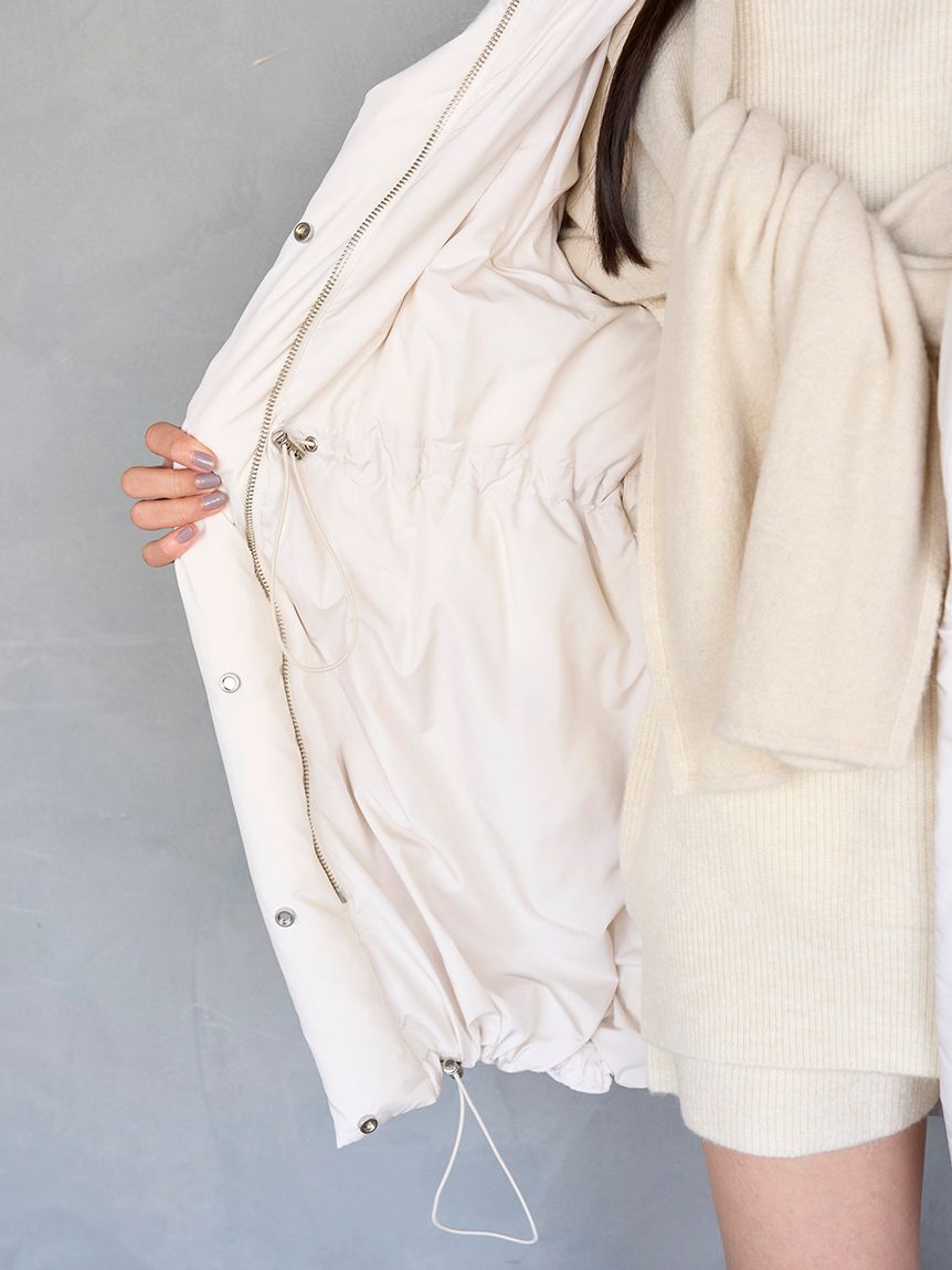 SNIDEL「【WEB限定カラーあり】西川フードファーミドルダウン」|ダウン|