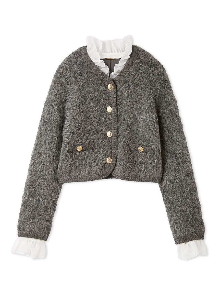ファーライクフリルニットジャケット（SNIDEL）｜ルミネのファッション