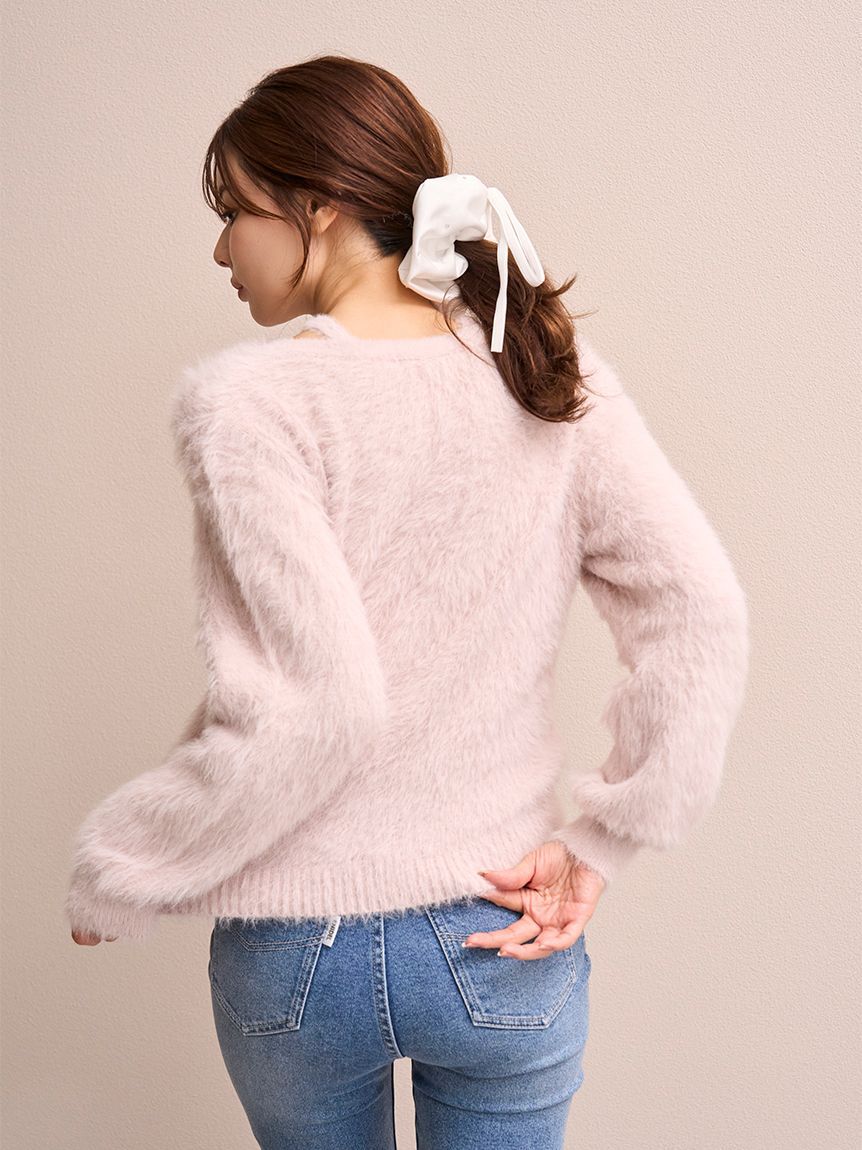 SNIDEL「シャギーアンサンブル」|ニット・セーター|