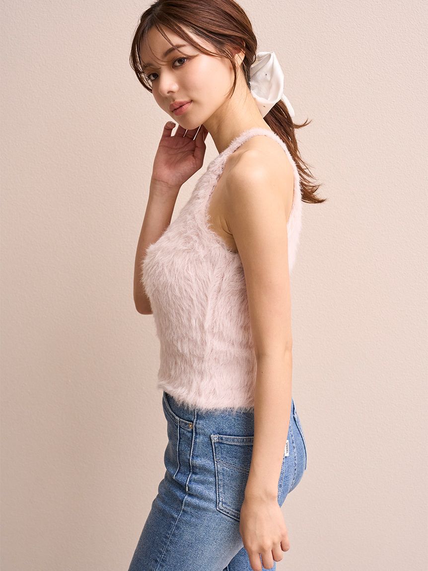 SNIDEL「シャギーアンサンブル」|ニット・セーター|