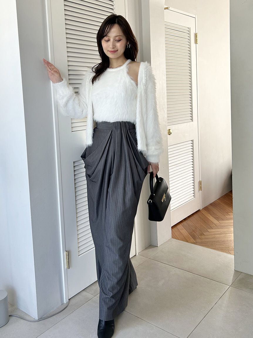 SNIDEL「シャギーアンサンブル」|ニット・セーター|