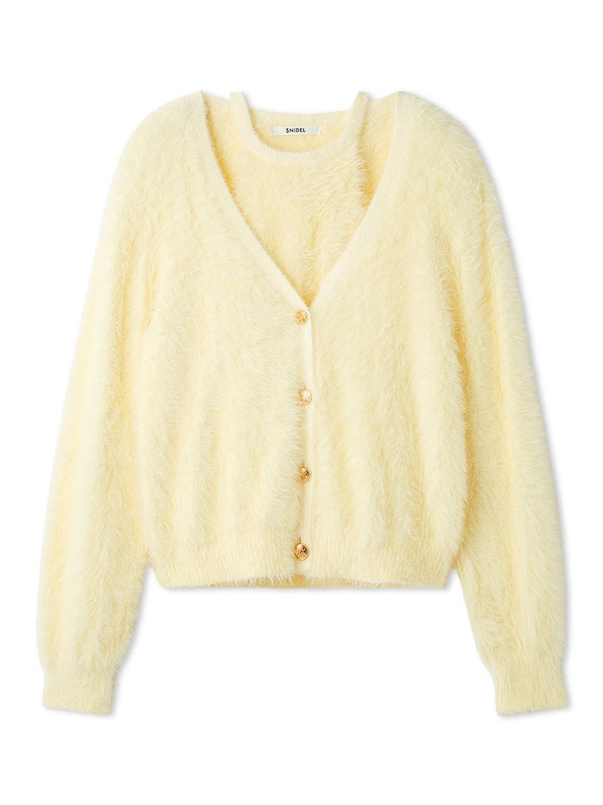 SNIDEL「シャギーアンサンブル」|ニット・セーター|