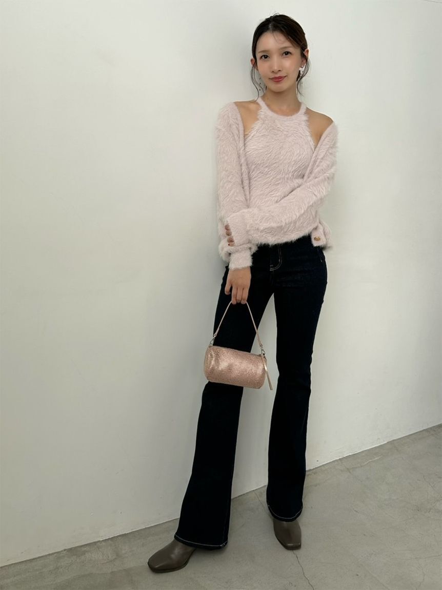 SNIDEL「シャギーアンサンブル」|ニット・セーター|