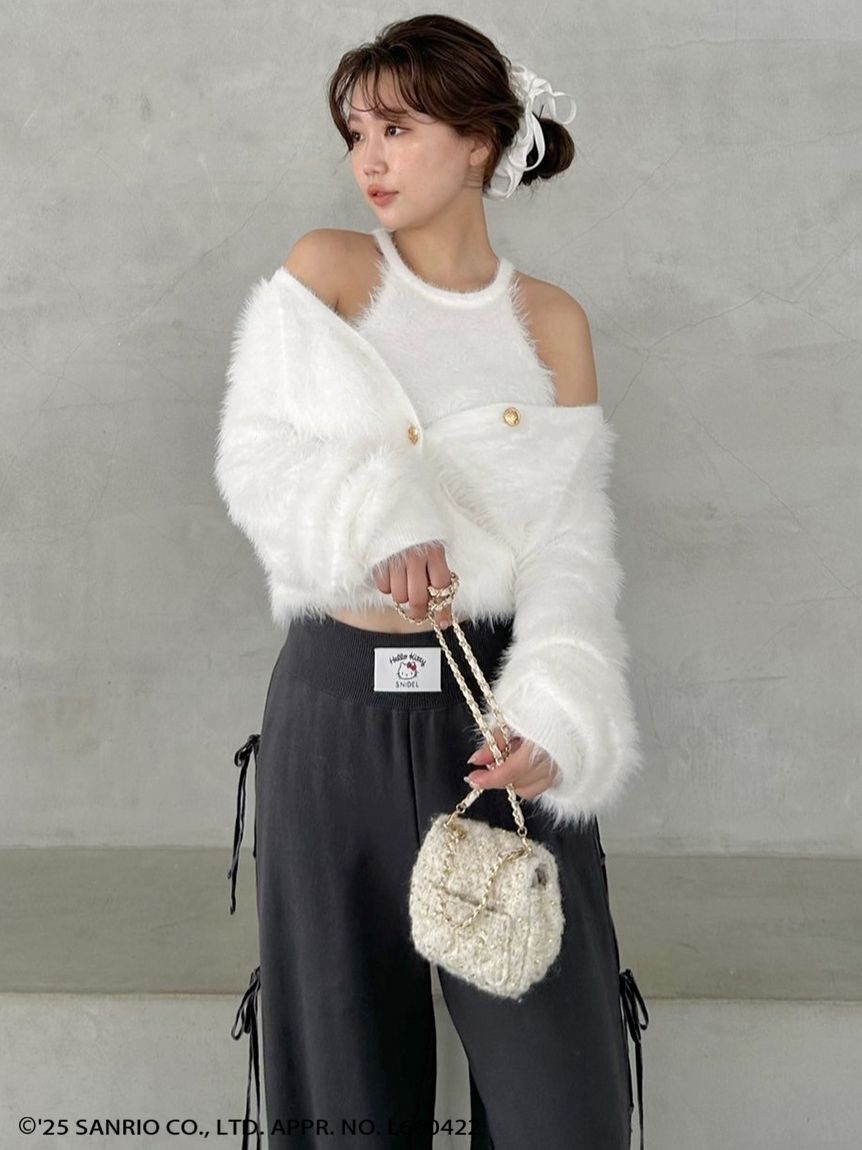 SNIDEL「シャギーアンサンブル」|ニット・セーター|