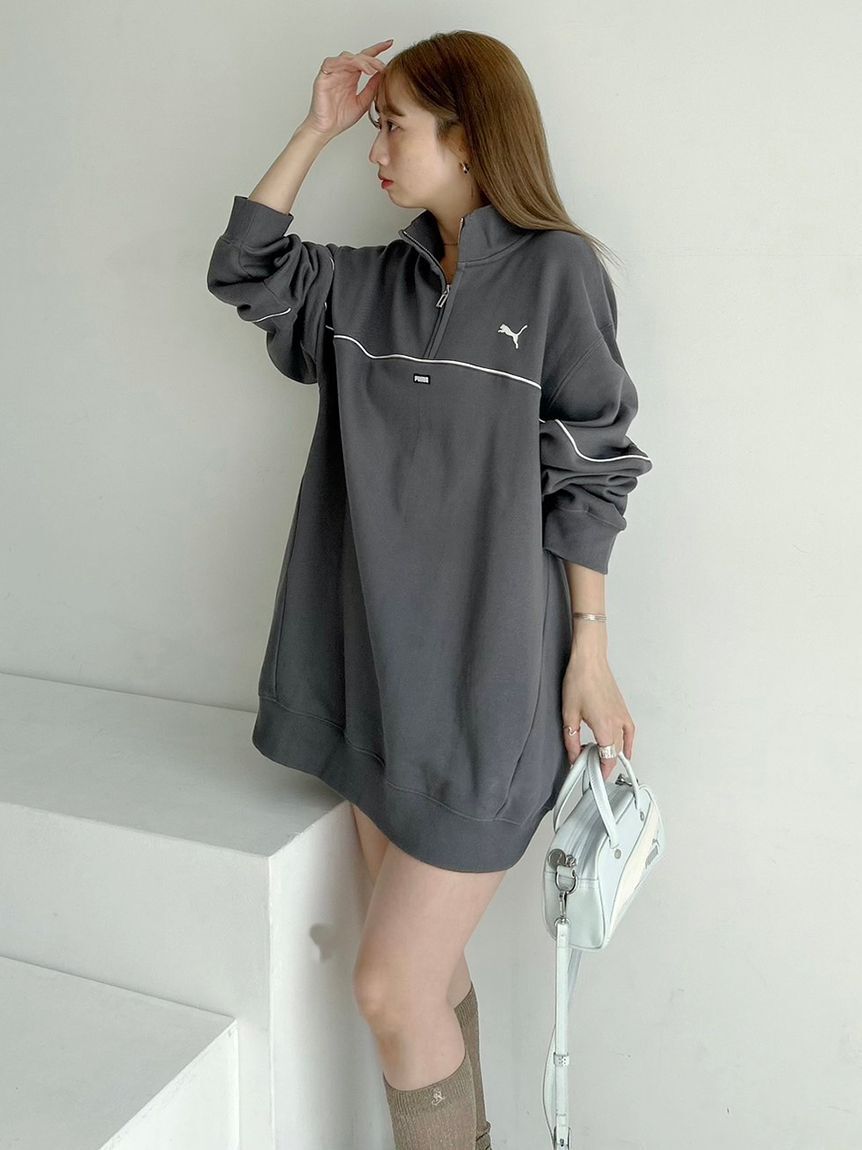 SNIDEL×PUMA】スエットワンピース（SNIDEL）｜ルミネのファッション
